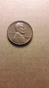 lincoln wheat error 1964d-L on rim error/in god we trust on rim--vg cond - Picture 1 of 2