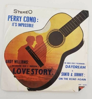 PERRY COMO  andy williams  RARE  PERSIAN IRAN   EP - Image 1 of 2