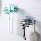 Wall Mounted Bathroom Organizer Plastic Toothbrush Holder Durable Key Holder