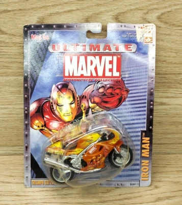 Maisto Ultimate Marvel Motorcycle Collection Iron Man Triumph Daytona 955I - Image 1 of 4