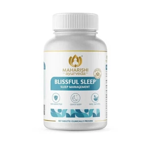 Maharishi Ayurveda Blissful Sleep For Sleep Management 60 Tabs + Free Shipping - Picture 1 of 9