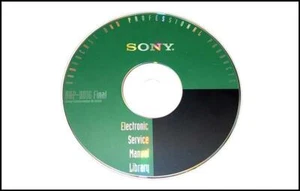 Sony ESML B&P-D016 Final Professional / Broadcast manuali di servizio CD ROM - Foto 1 di 1