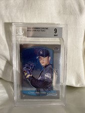 2000 Bowman Chrome #192 Chin-Hui Tsao Graded Beckett 9 