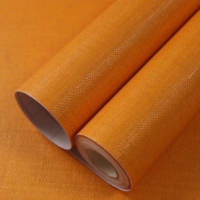 Papel tapiz pelar y pegar tela de hierba 15,7 pulgadas X 78,7 pulgadas, papel de contacto texturizado para Foto 1 de 4