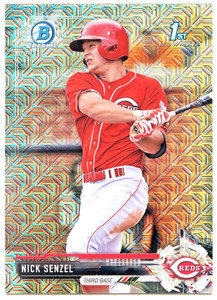 2017 Bowman Chrome Mega Box Nick Senzel Prospects Refractor #BCP1 - Reds