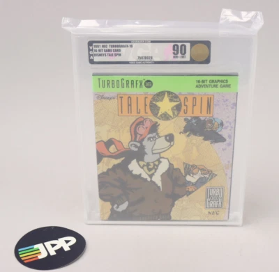 Disney's TaleSpin NEC TurboGrafx-16 TG16 New Sealed VGA Graded Gold 90 NM+/MT - Image 1 of 4