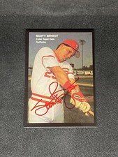 Scott Bryant 1990 Best #64 Cedar Rapids Reds Auto Autographed Signed MILB Card