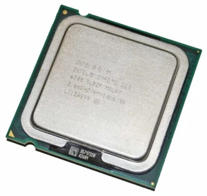 Intel Core 2 Duo E6700 2.66GHz 2 Cores Socket LGA775 CPU processor RARE - Foto 1 di 1