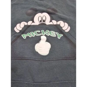 Mickey Unlimited Mickey Shirt on aa green sweatshirt.Size Med - Picture 1 of 6