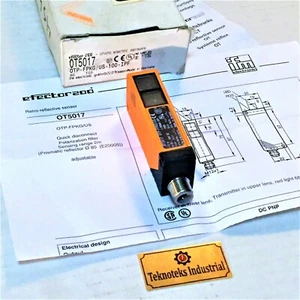 IFM EFECTOR OT5017   OTP-FPKG/US  PHOTOELECTRIC SENSOR  - Picture 1 of 3