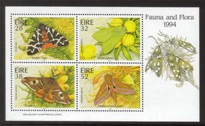 IRLAND 1994 POSTFRISCH MS918 MOTHS MINISHEET - Bild 1 von 1