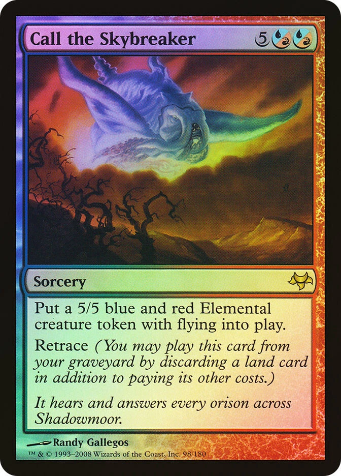 MTG FOIL Call the Skybreaker  - Eventide #98 - Image 1 of 1
