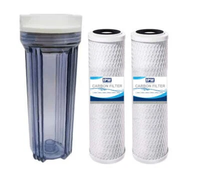 IPW INDUSTRIES INC CompatibleCCI-10CLW12 FilterCanister&(2)CCI-10-Ca WaterFiltersbyIPWIndustriesInc