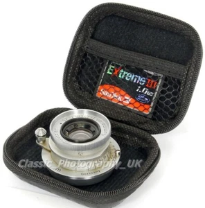 CARBON-Style Lens, Accessory Case for LEICA Elmar f=3.5cm 1:3.5 VIOOH Finder etc - Picture 1 of 4