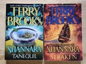 TERRY BROOKS: HIGH DRUID OF SHANNARA – 2 BOOKS - Picture 1 of 3
