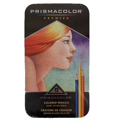 Prismacolor Premier 12-Color Gift Tin – Soft Core Colored Pencils Set - Image 1 of 4