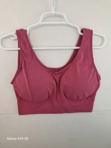 32 Degrees Cool Women's XL Sports Bra in Malaga Pink NWT - Picture 1 of 2