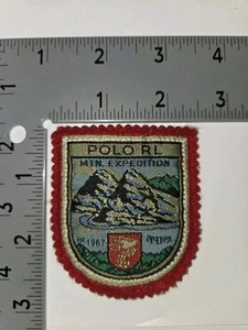 POLO RALPH LAUREN PATCHES BRANDNEU SELTEN RL MTN. EXPEDITION 1967 PATCH - Bild 1 von 1