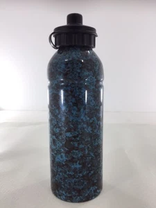 Botella de Bebida Deportiva 600 ml Aluminio Recubierto de Epoxi Diseño Mármol Azul - Imagen 1 de 2