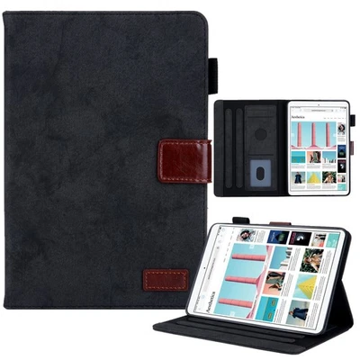 Funda de cuero con soporte abatible para iPad 5º 6º 7º 8º 9º Generación 10,2" Mini Foto 1 de 4