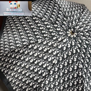 US NO DUTY Christian Dior Taschenschirm Traber Muster authentisch Damen - Bild 1 von 21