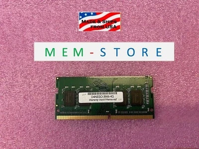 4GB PC4-2666 SODIMM DDR4 1Rx8 RAM Compatible for Supermicro MEM-DR440L-IL02-SO26 - Image 1 of 4