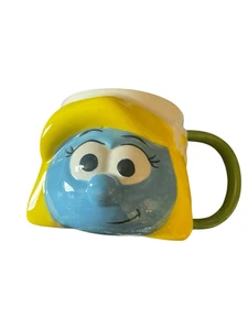 New The Smurfs Smurfette 14.2 fl oz Ceramic Sculpted Mug - Picture 1 of 10