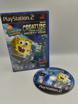 Spongebob Squarepants: Creature from the Krusty Krab Sony Playstation 2 FREEPOST - Image 1 of 4