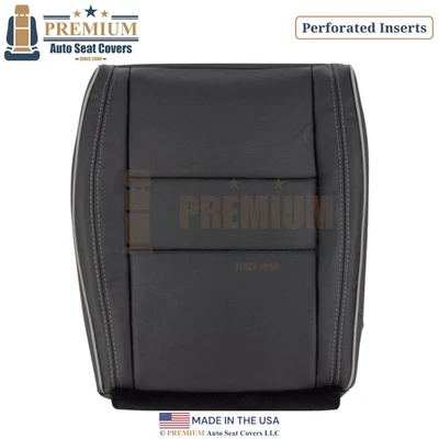 Cubierta inferior de cuero negra para Jeep Grand Cherokee Overland 2011-2014 Foto 1 de 4