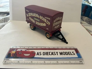 Corgi Showman’s 4 Wheel Box Trailer Edwards 1/50 - Picture 1 of 2