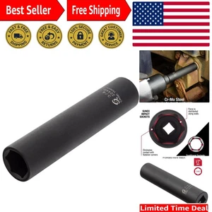 Professional 1/2" Drive Extra Long Impact Socket with Radius Corner Design - Bild 1 von 10