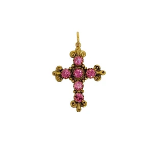 Jungfrauen Heilige & Engel VSA Addie Charm Rosa & Gold - Bild 1 von 6