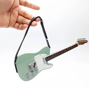 1/6 Miniature Electric Guitar Telecaster Style Tosca FREE Strap Gift Display - Picture 1 of 4