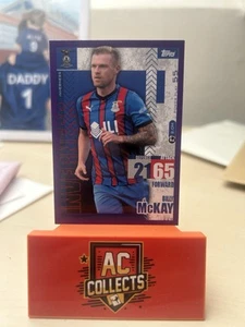 2023/24 TOPPS SPFL MATCH ATTAX BILLY MCKAY PURPLE PARALLEL A24 INVERNESS - Picture 1 of 1