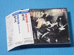 KISS 2CD Alive! 1989 OOP Mercury Nippon Phonogram Japan TPPD-5002/3 OBI - Imagen 1 de 2