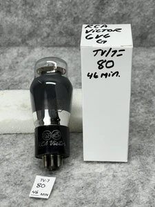 RCA VICTOR 6V6G tube ST SHAPED  TESTED NOS OVER 100% - Picture 1 of 8