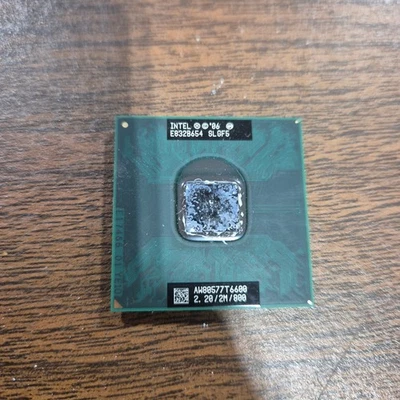 Procesador CPU Intel Core 2 Duo T6600 2M 2,2 GHz 2 núcleos 45 nm SLGF5 Foto 1 de 2