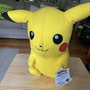 Offiziell lizenziertes Pokemon Pikachu Plüschtier Stofftier Kinder groß 14 Zoll authentisch neu - Bild 1 von 4
