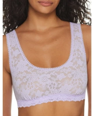 Bralette Hanky Daily de encaje cuello redondo precio de venta sugerido por el fabricante 49 USD talla S # 17C 632 Foto 1 de 4