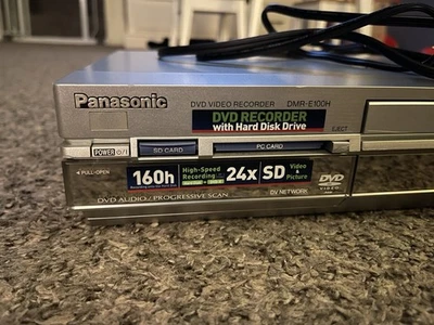 Panasonic DVD Video Recorder DMR-E100H with 120 Gb Hard Drive HDD, Working - Image 1 of 4