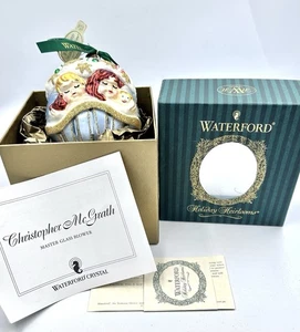 Waterford Holiday Erbstück Ornament alle gemütlich in ihrem Bett auf OG mit BOX nicht mehr produziert - Bild 1 von 7