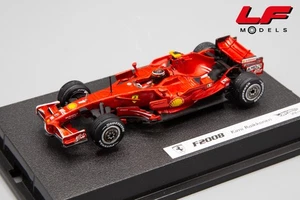 1:43 Ferrari F2008 Kimi Raikkonen - HotWheels - Foto 1 di 3