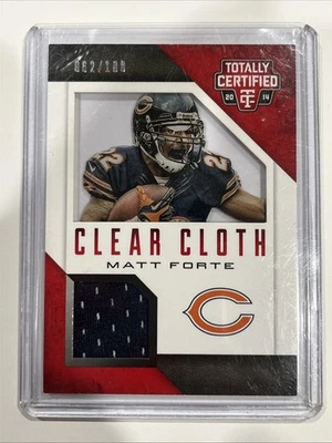 2014 Panini Totally Certified - Clear Cloth Jersey Matt Forte #CC-MF /100 (MEM) - Image 1 of 3