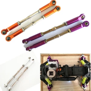 Hard Steel Adjustable Turnbuckles for HPI 1/8 Savage Flux X XL 4.6 5.9 HP 93535 - Picture 1 of 4