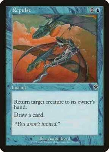 REPULSE X 4 E/X+ INVASION MAGIC THE GATHERING - Picture 1 of 1