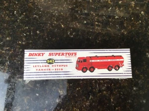 DINKY SUPERTOYS LEYLAND OCTOPUS TANKER 943 By ATLAS (New) - Picture 1 of 2