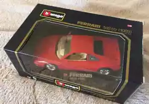 Bburago BURAGO 1:18 FERRARI 348tb 1989 Die-Cast Mint in Boxed NEW RED NIB 3039 - Picture 1 of 9