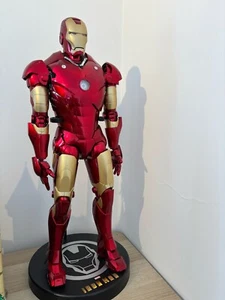 Iron Man Action Figure 60 Cm Deagostini MK2 da collezione + base luminosa - Foto 1 di 9