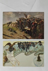 BERSAGLIERI-LOTTO 2 CARTOLINE-C27-198 - Bild 1 von 1