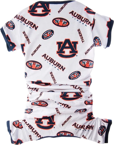 NEW! AUBURN TIGERS DOG CAT PAJAMAS COMFY PJs LICENSED Cover